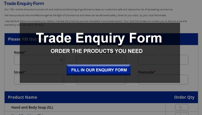 Trade Enquiry Banner